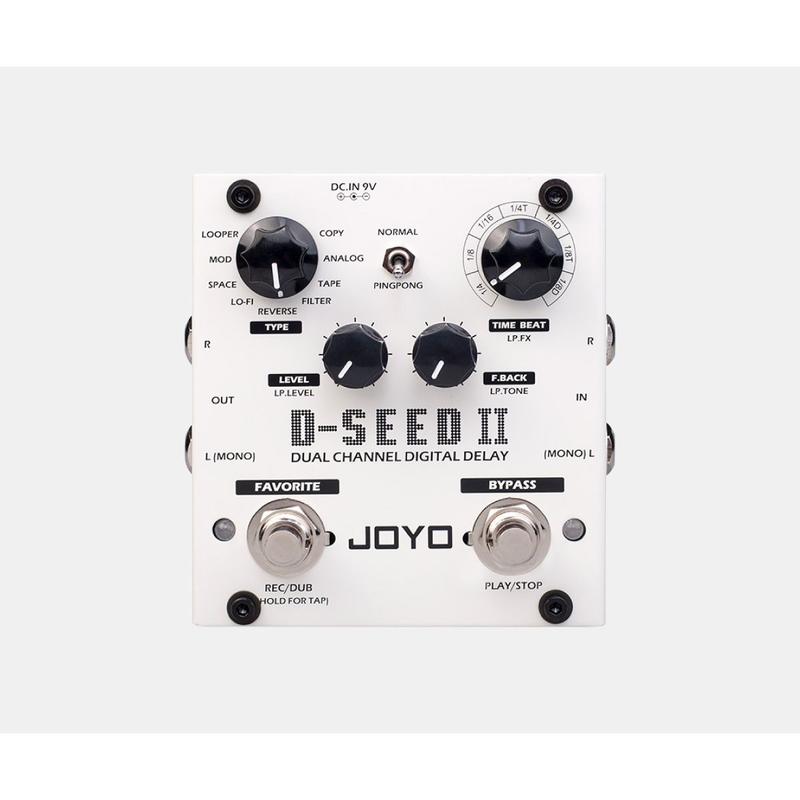 Pedal Para Guitarra Joyo D-seed 2 Dual Channel Dig Delay st - JOYO